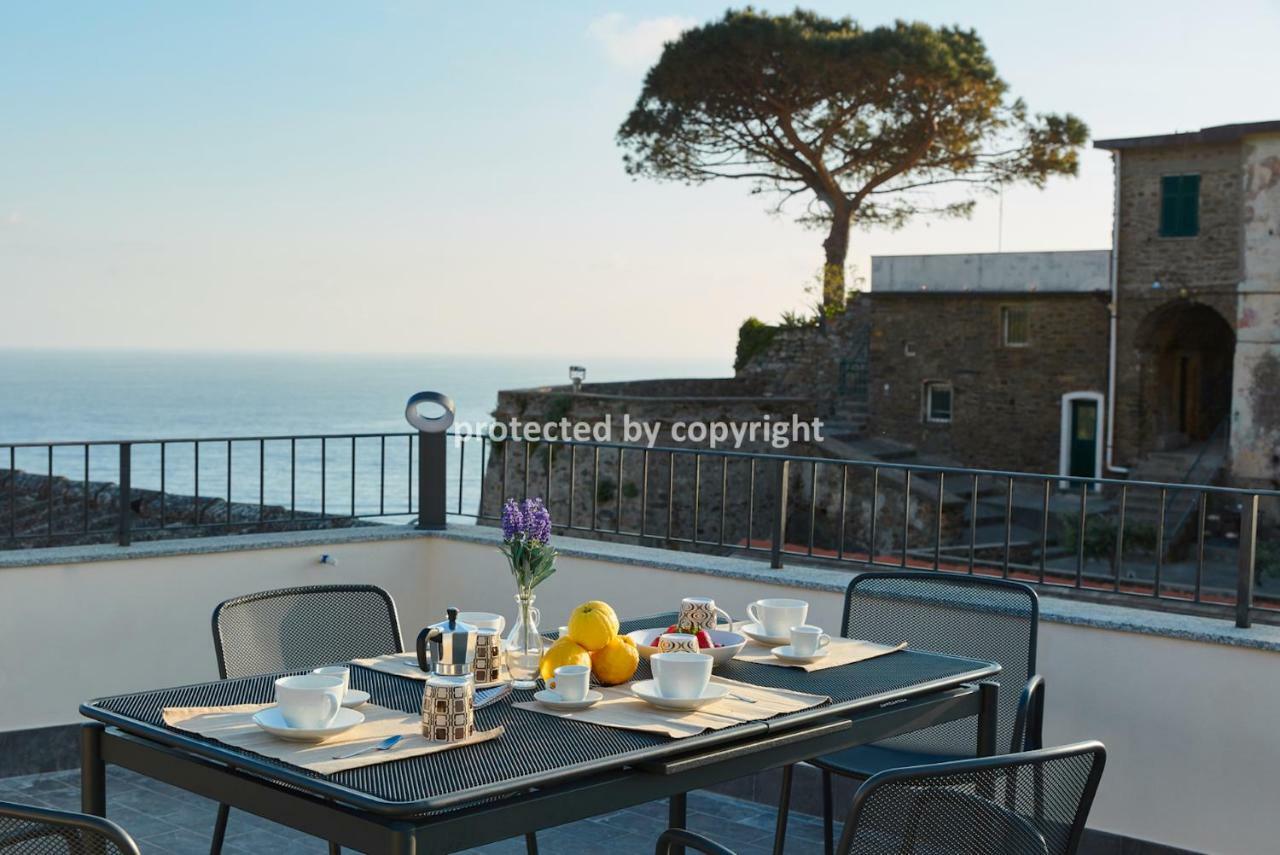 Luxury Penthouse Sea View Villa Corniglia Eksteriør billede