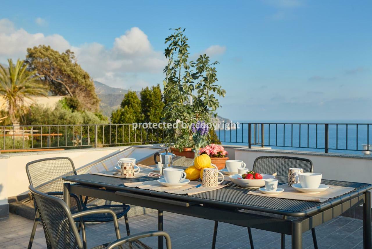 Luxury Penthouse Sea View Villa Corniglia Eksteriør billede