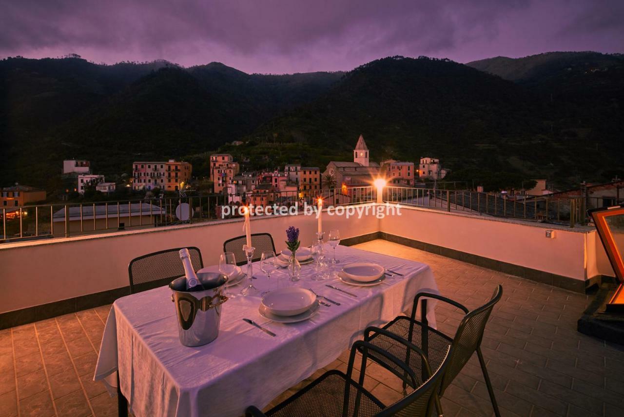 Luxury Penthouse Sea View Villa Corniglia Eksteriør billede