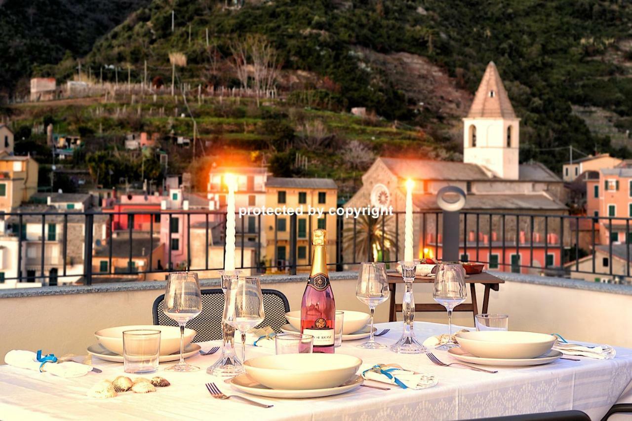 Luxury Penthouse Sea View Villa Corniglia Eksteriør billede