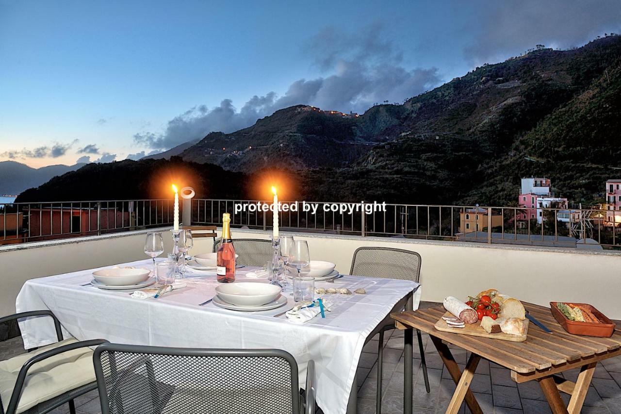 Luxury Penthouse Sea View Villa Corniglia Eksteriør billede
